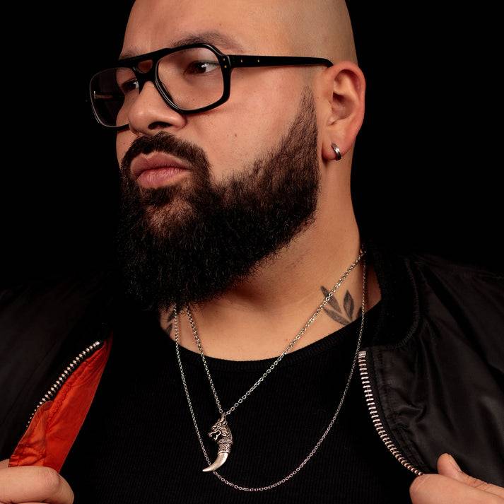 Save Brave Ohrringe India Aus Glänzendem & Mattem Edelstahl