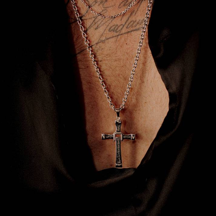 Save Brave Ankerkette Davis Mit Anhänger Kreuz