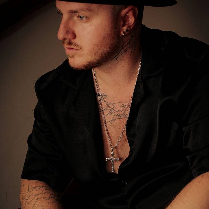 Save Brave Ankerkette Davis Mit Anhänger Kreuz