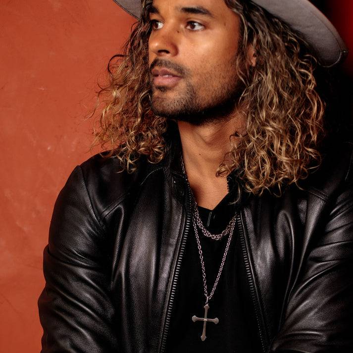 Save Brave Ankerkette Isaac Mit Anhänger Kreuz