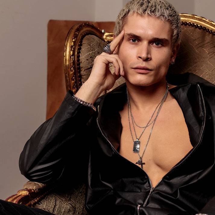 Save Brave Ankerkette Mit Dog Tag Anhänger