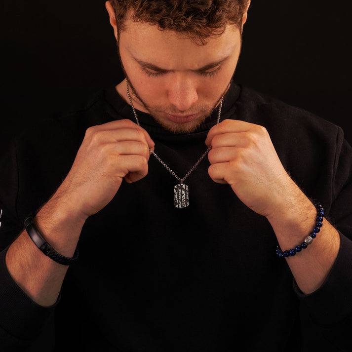 Save Brave Armband Roma Aus Leder & Edelstahl