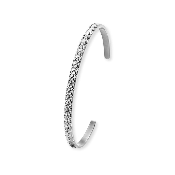 Save Brave Armreif Weave Mit Glänzendes Webmuster