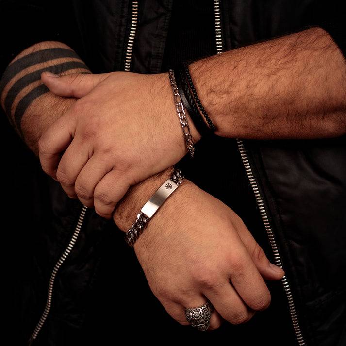 Save Brave Edelstahlarmband Barney Mit Windrose