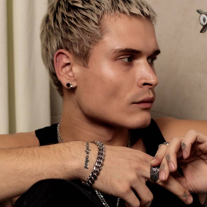 Save Brave Edelstahlarmband Finley