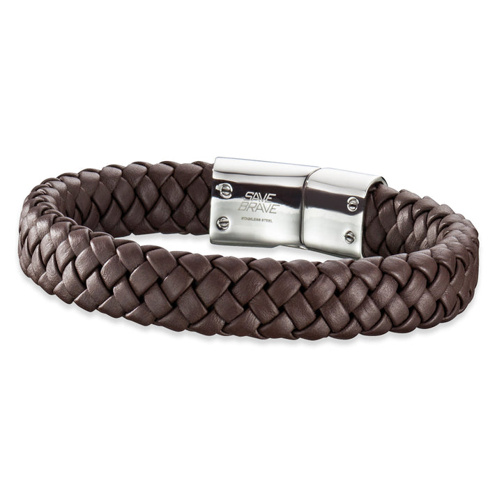 Save Brave Geflochtenes Lederarmband Harry
