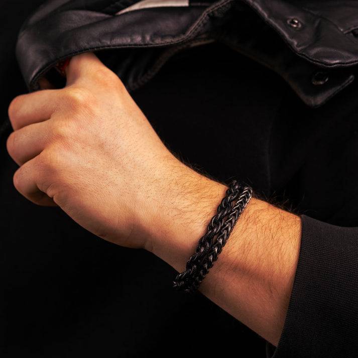 Save Brave Gliederarmband Justin Aus Edelstahl