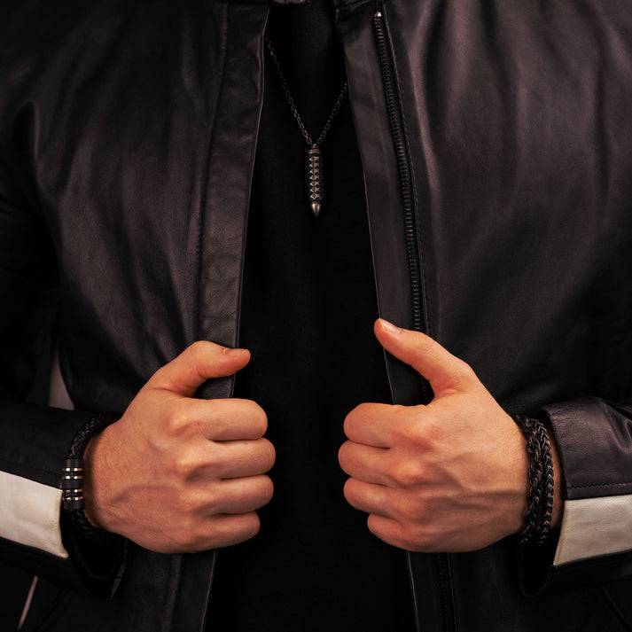 Save Brave Gliederarmband Justin Aus Edelstahl