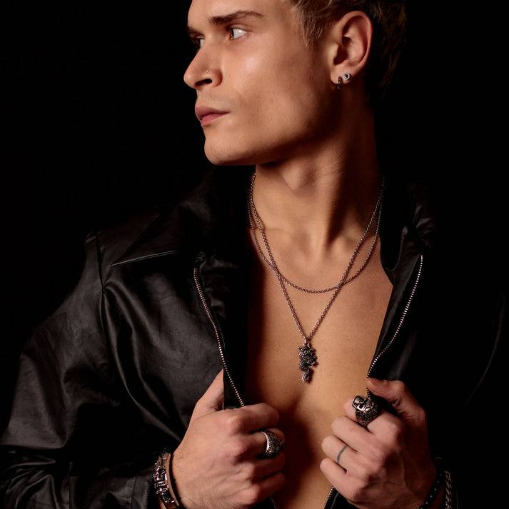 Save Brave Halskette Dragon Mit Anhänger Drache