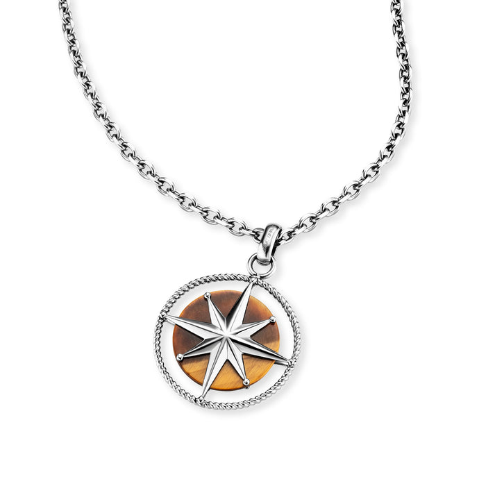 Save Brave Kette Polar Mit Braunem Tigerauge