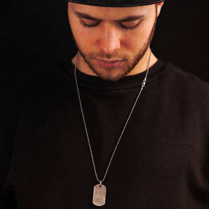 Save Brave Kugelkette Robert Mit Dog Tag Anhänger