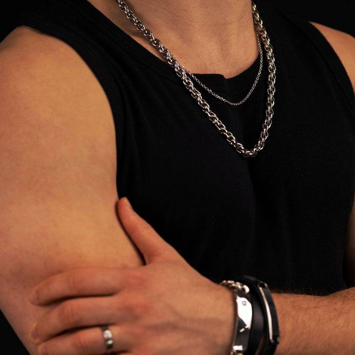 Save Brave Zopfkette Bravo Aus Edelstahl