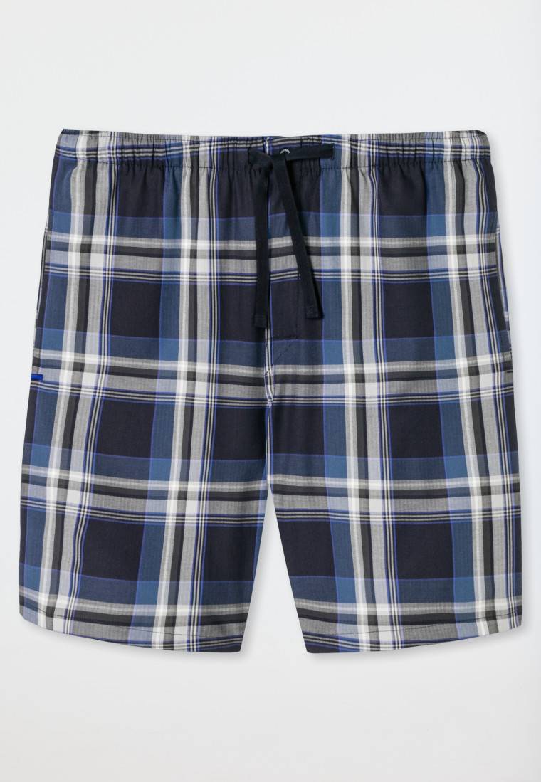 Schiesser Bermuda Kurz Webware Multicolor Kariert - Mix+Relax