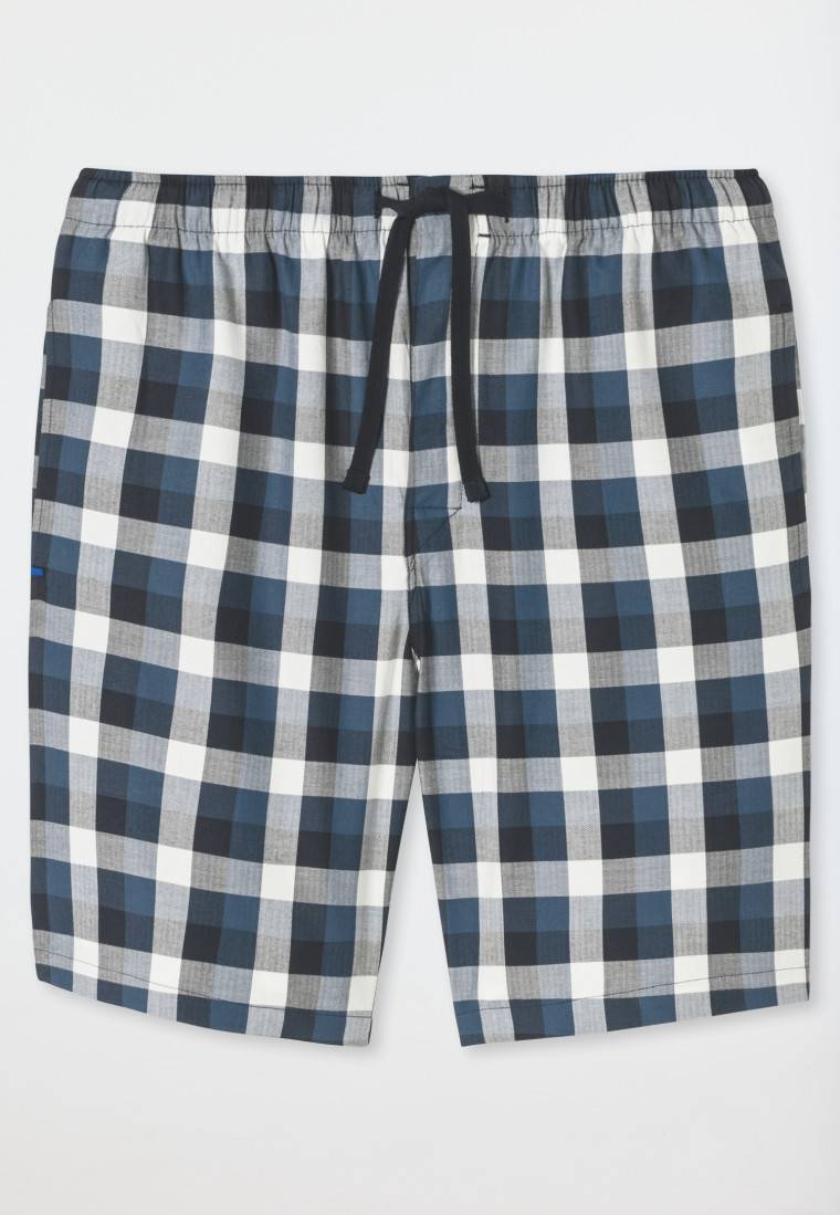 Schiesser Bermuda Kurz Webware Multicolor Kariert - Mix+Relax