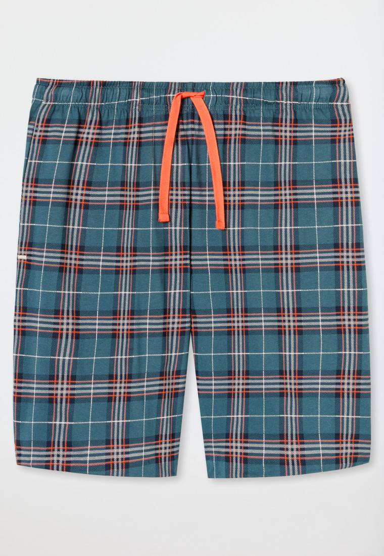 Schiesser Bermudashorts Organic Cotton Mehrfarbig Kariert - Mix+Relax
