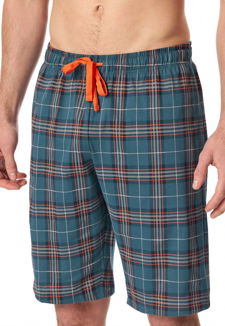 Schiesser Bermudashorts Organic Cotton Mehrfarbig Kariert - Mix+Relax