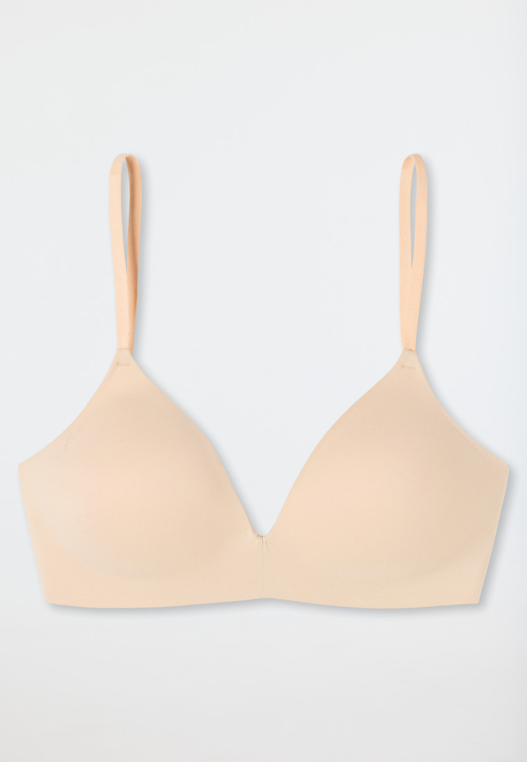 Schiesser BH Ohne Bügel Gepadded Sand - Invisible Soft