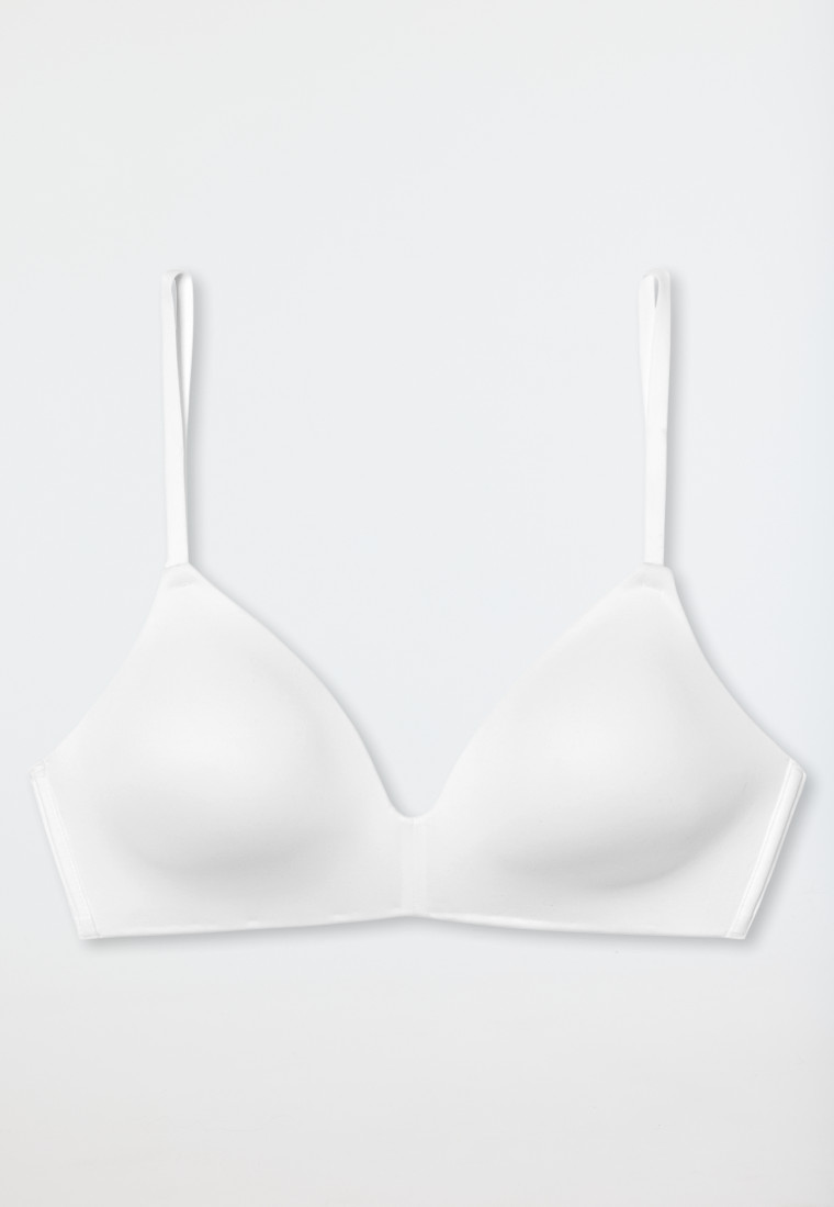 Schiesser BH Ohne Bügel Gepadded Weiß - Invisible Soft