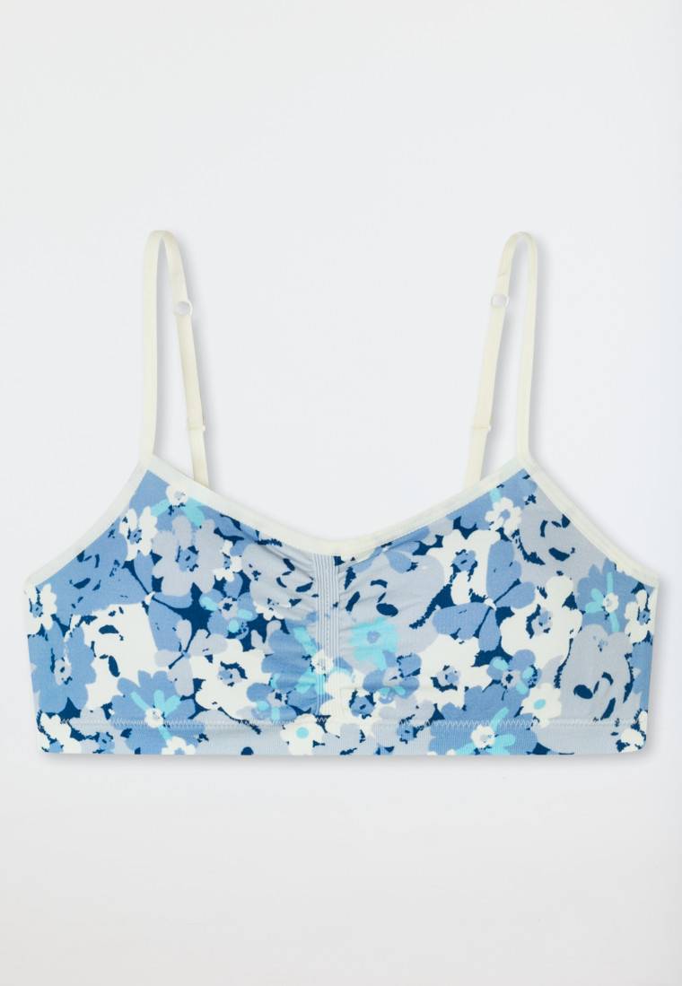 Schiesser Bustier Jersey Herzchen Multicolor Gemustert - Seamless