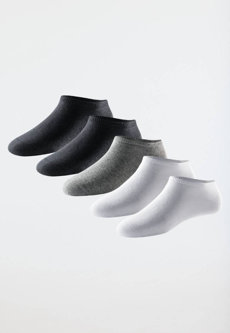 Schiesser Damensneaker Fünferpack Stay Fresh mehrfarbig - Bluebird