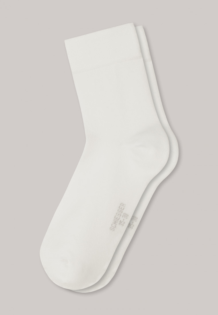 Schiesser Damensocken Lyocell Offwhite - Selected! Premium