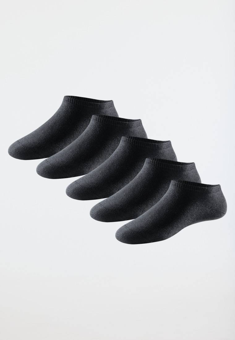 Schiesser Herrensneaker 5er-Pack stay fresh schwarz - Bluebird