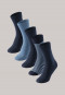 Schiesser Herrensocken 5er-Pack stay fresh nachtblau-graumeliert - Bluebird