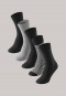 Schiesser Herrensocken 5er-Pack stay fresh schwarz-grau - Bluebird