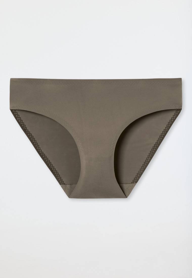 Schiesser Hip-Rio-Slip Microfaser Taupe - Invisible Soft