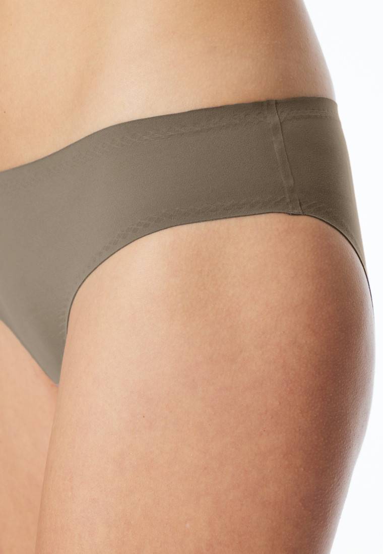 Schiesser Hip-Rio-Slip Microfaser Taupe - Invisible Soft