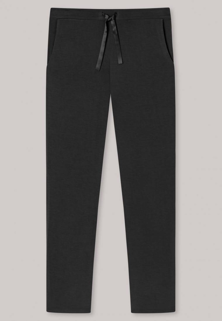Schiesser Hose Lang/extra-lang Modal Schwarz - Mix+Relax