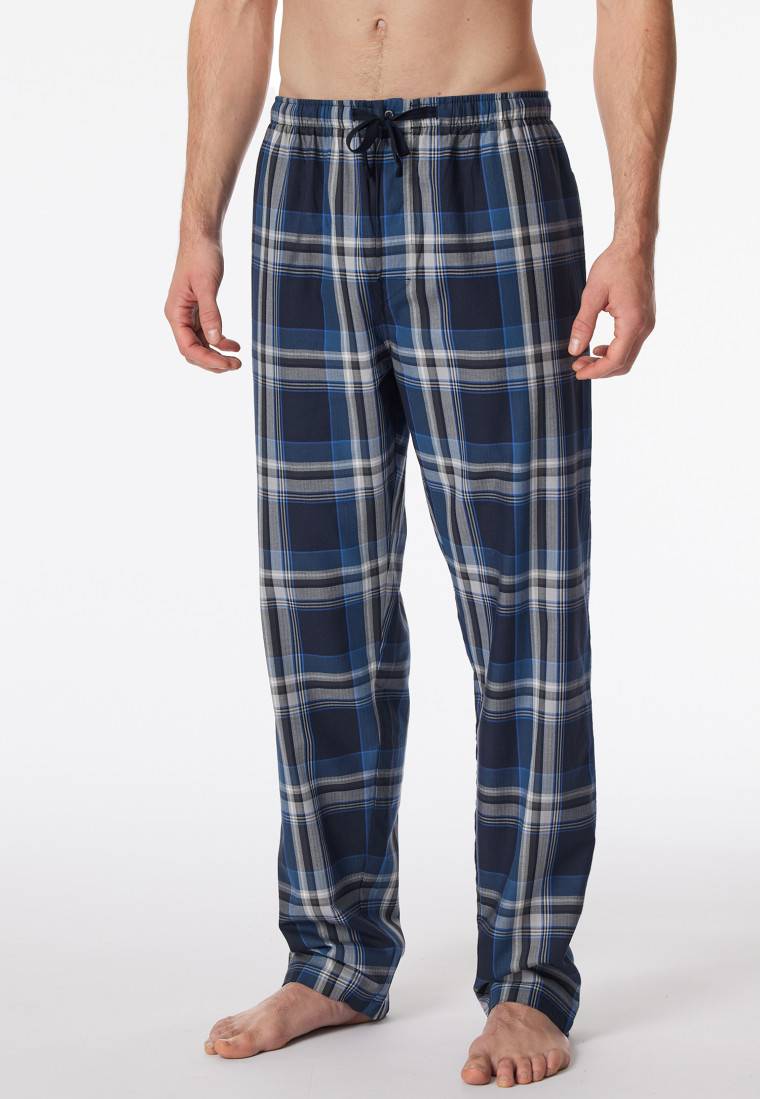 Schiesser Hose Lang Webware Multicolor Kariert - Mix+Relax