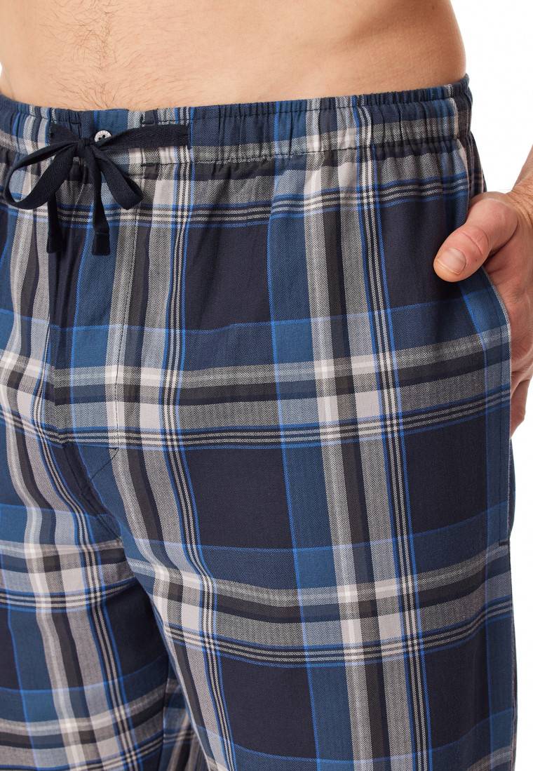 Schiesser Hose Lang Webware Multicolor Kariert - Mix+Relax