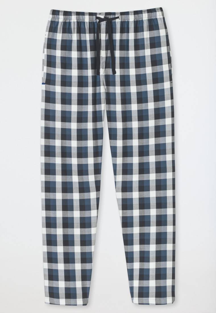 Schiesser Hose Lang Webware Multicolor Kariert - Mix+Relax
