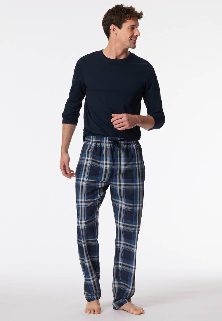 Schiesser Hose lang Webware multicolor kariert - Mix+Relax