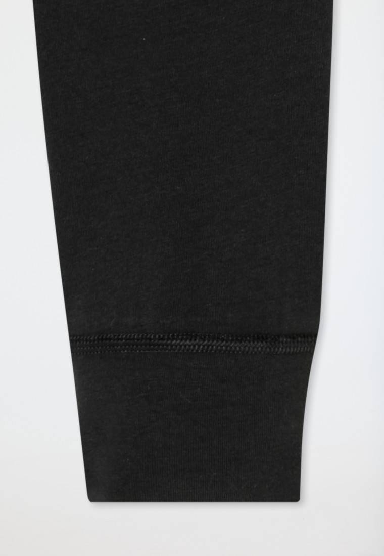 Schiesser Lange Unterhose Organic Cotton Schwarz - 95/5
