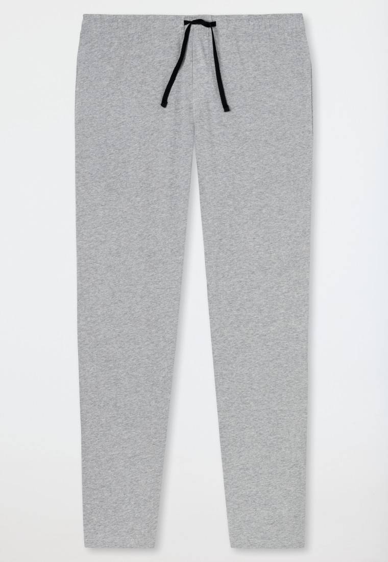 Schiesser Loungehose Lang Jersey Grau-meliert - Mix+Relax