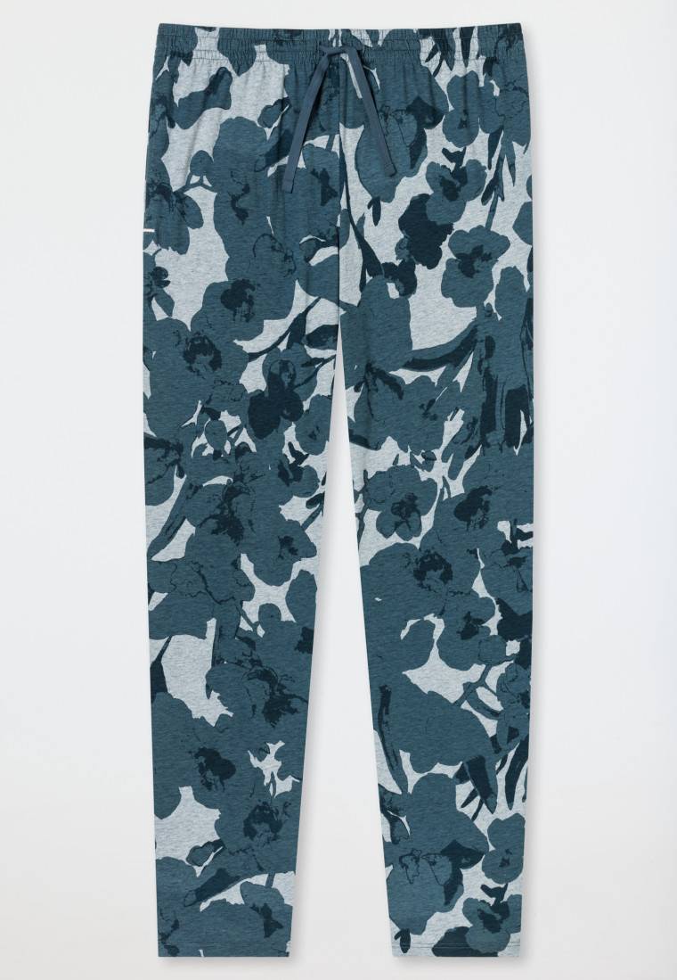 Schiesser Loungehose Lang Organic Cotton Mehfarbig Gemustert - Mix+Relax
