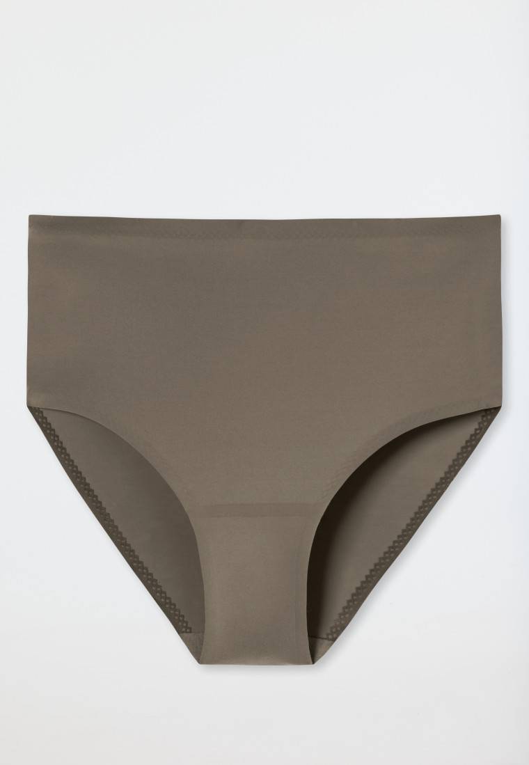 Schiesser Maxi-Slip Microfaser Taupe - Invisible Soft