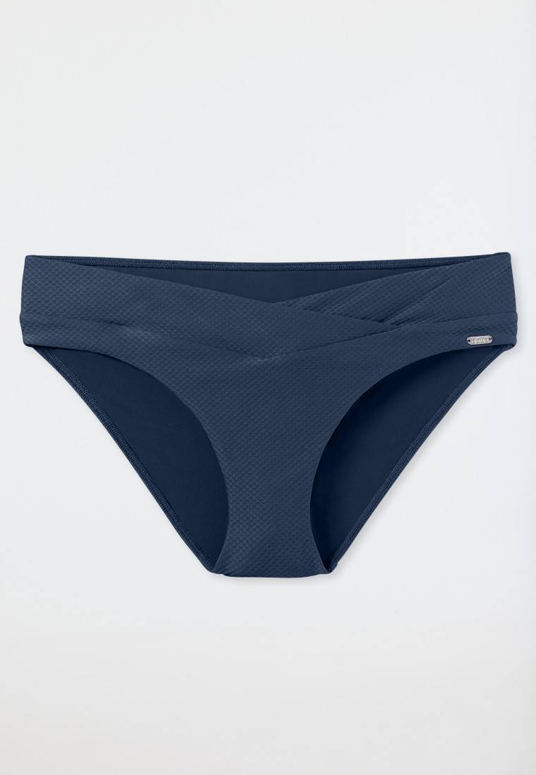 Schiesser Midi-Bikinislip V-Form Blau - Aqua Mix & Match