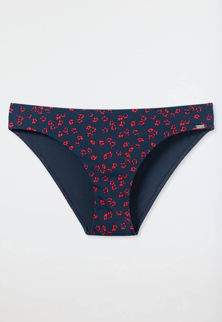 Schiesser Mini-Bikinislip Blumenprint Multicolor - Aqua Mix & Match