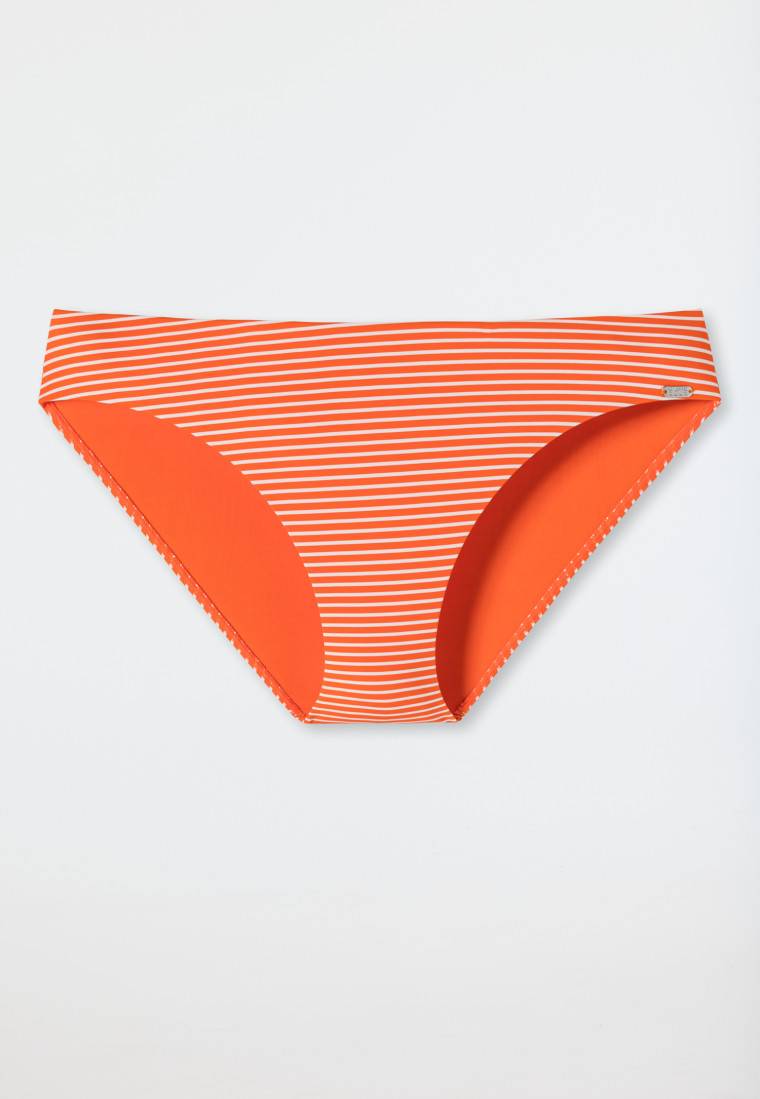 Schiesser Mini-Bikinislip Streifen Orange - Mix & Match Reflections
