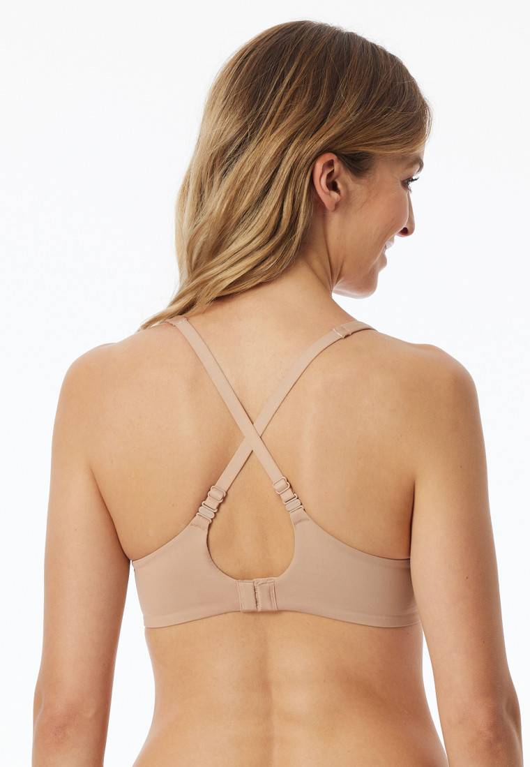 Schiesser Schalen-BH Mit Bügel Und Gleitenden Cups Maple - Unique Micro