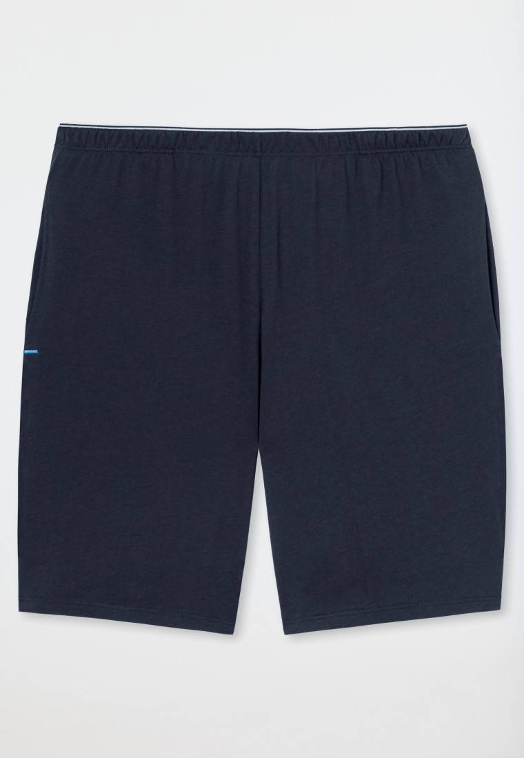 Schiesser Bermuda Nachtblau - Mix+Relax