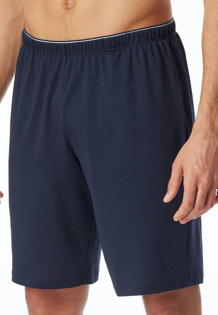 Schiesser Bermuda Nachtblau - Mix+Relax