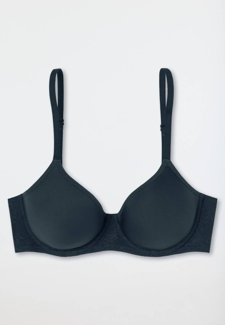 Schiesser BH Mit Spacer-Schale Dunkelblau - Air