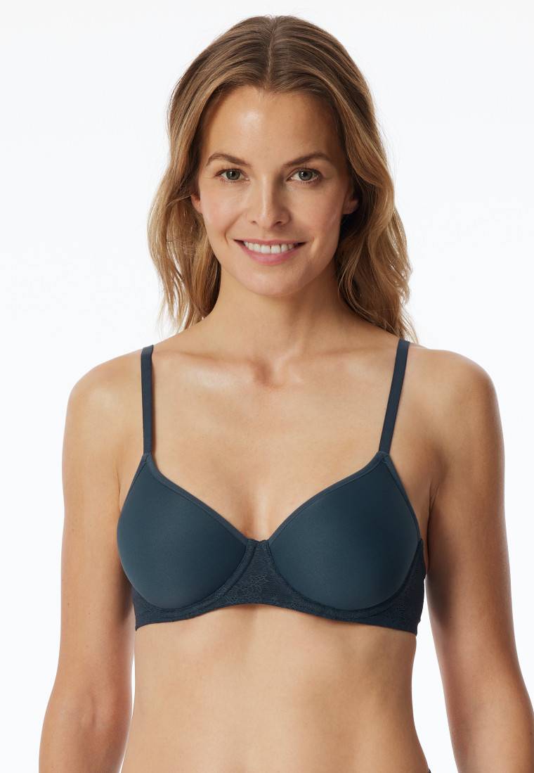 Schiesser BH Mit Spacer-Schale Dunkelblau - Air