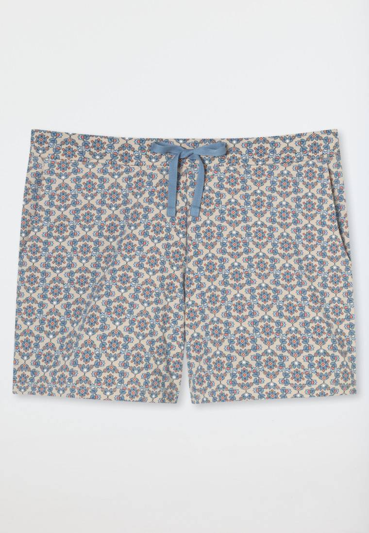 Schiesser Hose Kurz Multicolor Gemustert - Mix+Relax