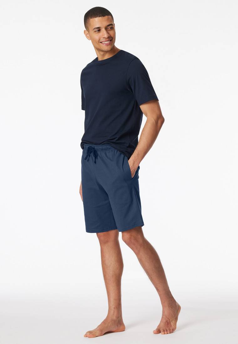 Schiesser Hose kurz royal - Mix+Relax