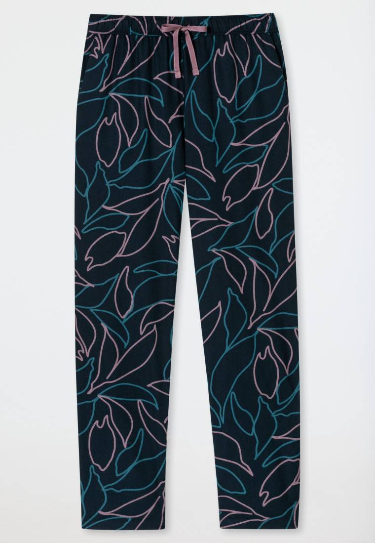 Schiesser Hose Lang Multicolor Gemustert - Mix+Relax